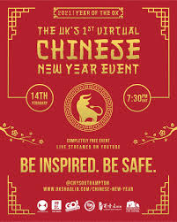 Please like us to get more ecards like this. Chinese New Year 2021 Virtual Celebrations Visit Southampton