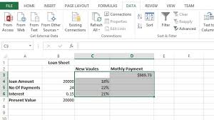 Data Menu Of Excel Excel Tutorials Page Layout Excel