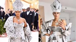 Check spelling or type a new query. Fans Are Recreating Iconic Met Gala Outfits At Home Style Images