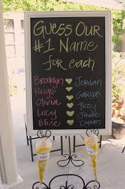 Yellow And White Gender Reveal Party On To Baby Baby Gender Reveal Party Gender Reveal Party Gender Reveal Games