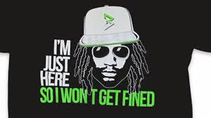 Maybe you would like to learn more about one of these? Marshawn Lynch Selling I M Just Here So I Won T Get Fined Shirts Video Dailymotion