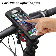 Bicycle Phone Holder Stand Gps For Iphone 6 Plus Waterproof Case Pop Bike Phone Holder Motorcycle Handlebar Rotate Moto Water Proof Case Bike Mount Bike Holder