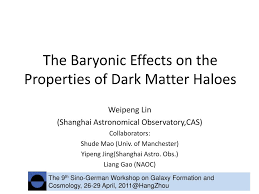 We think it only interacts with other matter (and itself) via gravity, but dark matter could turn out to have interactions with any force of nature — known or unknown. Ppt The Baryonic Effects On The Properties Of Dark Matter Haloes Powerpoint Presentation Id 4386802