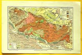 Harzkarte, harz karte, landkarte, routenplaner, das besondere an unserer karte, sie erhalten gleich noch gastgeberempfehlungen. Alte Historische Landkarte 1890 M4 Harz Geologische Karte Des Harzes 1860 1944 Antiquitaten Kunst Ngcdf Ujuzicode Com
