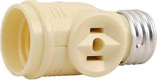 We did not find results for: Ge Adapter L Add Bulb 2 Prong Polarized Outlets Medium Base Socket Use In Workshop Garage Or Utility Room Ul Listed Light Almond 54178 Light Sockets Amazon Com