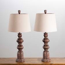 A table lamps set of 2 is naturally an ideal match on opposing end tables. Brown Carved Spindle Table Lamps Set Of 2 Kirklands