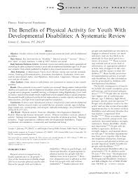 Whether you're already practicing yoga or are just thinking about getting into it, it's important to unders. Pdf The Benefits Of Physical Activity For Youth With Developmental Disabilities A Systematic Review
