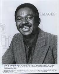 1984 Press Photo Actor Charlie Robinson As Mac MacGregor On 'Night Court'