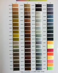 Exquisite B13070 Real Thread 300 Color Card Chart 40wt Poly