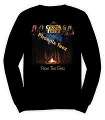 Michigan upstarts greta van fleet are releasing today from the fires, their first full length album featuring tracks recorded few months ago greta van fleet formed in 2012 and were quick to rouse world wide interest following the release of their debut ep, offering a thundering exhibition of. Greta Van Fleet From The Fires Phoenix Tees