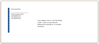 40 Editable Envelope Templates For Ms Word Word Excel Templates