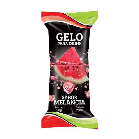Gelo Saborizado Melancia