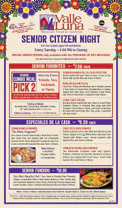 Made to order mediterranean cuisine with restaurants in southern california and texas. Valle Luna Monday Specials So Many Specials Valle Luna Mexican Restaurants