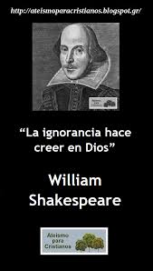 Resultado de imagen de frases sobre la ignorancia y la fe