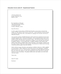 Teacher Cover Letter Example 12 Free Word Pdf Documents Download Free Premium Templates