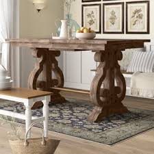 What is butterfly leaf dining table. Farmhouse Rustic Butterfly Leaf Dining Tables Birch Lane