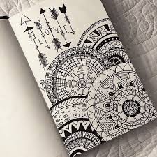 Flecha Love Image De Drawing Love And Mandala Doodle Art Designs Mandala Art Lesson Mandala Design Art