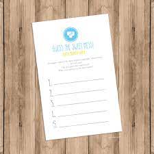 Baby showers are a lot of fun, especially for the mother to be. Dirty Diaper Baby Shower Game Printable Nutmegaroo
