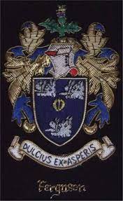 Zorreguieta family for new zealand. Ferguson Crest Bee On A Thistle And Three Boar Heads Scottish Clans Scottish Heritage Family Ancestry