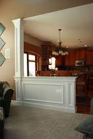 We did not find results for: Half Wall With Column Against Wall Living Room Remodel Home Interior Columns