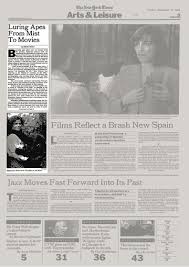 Sigourney weaver spotted filming scenes for doc martin in cornwall alongside martin clunes. Luring Apes From Mist To Movies The New York Times