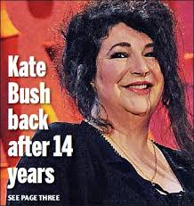 Kate Bush back after 14 years