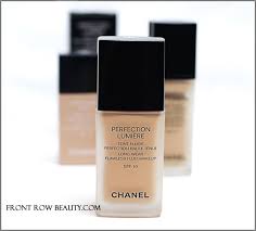 chanel perfection lumiere foundation review and swatch