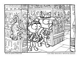 Son visage est maquillée et il a un gros nez rouge. Telechargement Gratuit De Coloriages Des Petits Chats