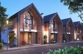 Front Of Houses Materials 60 Models And Projects With Photos Front Houses Materials Models Photo In 2020 Industrial House Exterior Facade House Townhouse Designs