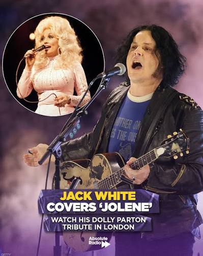 Jack White played an emotionally-charged cover of Dolly Parton's 'Jolene'  at London's Eventim Apollo last night just hours after news broke of the  country legend's passing. Watch the performance below 👇