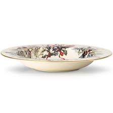 Lenox winter greetings small ivory bowl 5 holly ribbons. Winter Greeting Fine China By Lenox For Sale Affordable Pricing
