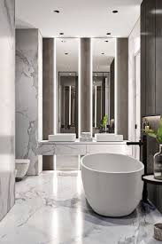 43 Wonderful White Bathroom Design Ideas For Home Page 12 Of 43 Lasdiest Com Daily Women Blog In 2020 Bathroom Interior Design Bathroom Interior White Bathroom Designs