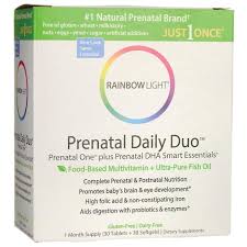 Rainbow Light Prenatal Daily Duo 1 Kit Swanson Health Products