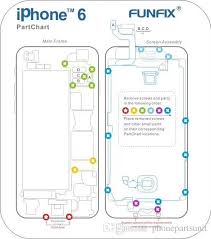 new magnetic screw chart mat magnetic lcd screen tepair tool for iphone 6 6plus 6s 6splus 7 7plus cell phone repairing tools fix a cell phone from