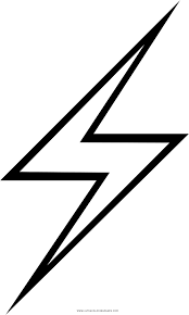 Lightning bandage bolt wedge of lemon. Free Lightning Bolt Stencil Lightning Bolt Coloring Page 1000x1266 Png Clipart Download