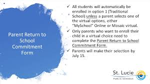 School Options St Lucie Public Schools Thank you for planning to include bpcc pta students in your clinical education program for the upcoming year! school options st lucie public schools