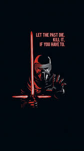 Mind Blowing Wallpaper Kylo Ren Villain Dark Minimal Art Star Wars 7201280 Wallpaper Star Wars Quotes Star Wars Wallpaper Iphone Star Wars Wallpaper