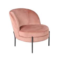Furniturerow.com has been visited by 10k+ users in the past month Save On Irina Velvet Fabric Occasional Accent Lounge Chair Black Metal Legs Blush Reduced From 590 00 Aud To 519 00 Aud