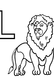 Best roaring lion coloring pages free 3257 printable. English Letter L Coloring Pages Free Online