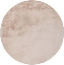 Taracarpet teppich kurzflor weicher designer uni bodenbelag madrid fürs wohnzimmer, kinderzimmer, schlafzimmer und die küche geeignet anthrazit dunkelgrau 120 cm rund. Hochflor Teppich Rabbit 100 Arte Espina Rund Hohe 45 Mm Besonders Weich Durch Microfaser Wohnzimmer Online Kaufen Otto