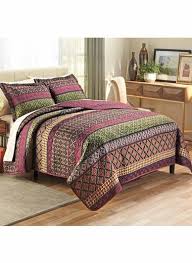 The comforter is lightweight, which allows your child to enjoy it all year long! Jewel Tone Quilt Set Carolwright Com