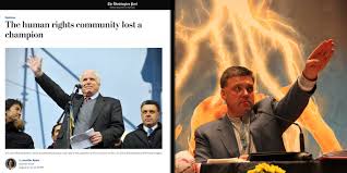 WaPo Uses Photo of John McCain Next to Nazi to Praise His 'Human Rights' Work - FAIR