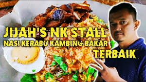 Kambing bakar (arang), nasi kerabu, ayam percik, nasi dagang, gulai ikan tongkol, solok lada dan mcm2 lagi ada. Nasikerabu Kambing Bakar Jijahnk Kota Bharu Kelantan 2019 Youtube