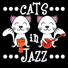 Well, a new study has been finding out what cats really enjoy listening to. A Cute Cat Tee For Animal And Music Lovers Saying Cats In Jazz Tshirt Design Guitar Musician Rhyme Mixed Media By Roland Andres