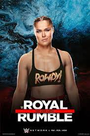 Ronda rousey faces a tall task as she puts the raw women's championship on the line against nia jax at wwe tlc ronda rousey is putting on them gains, why is ronda rousey so huge in 2020? Wwe Royal Rumble 2020 Ronda Rousey Poster By Alexc0bra On Deviantart