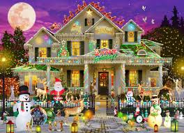 Puzzles and products showing a box are instock and can ship the next business day. Happy Holidays 1000pc Jigsaw Puzzle By Vermont Christmas Company In 2021 Vermont Christmas Company Happy Holidays Christmas Themes
