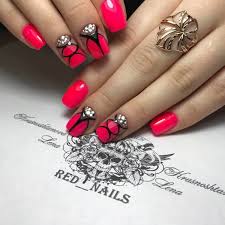 Gorgeous Winter Red Nail Art Designs Stylish Belles Chic and glam, strong and bright, deep and dimensional.