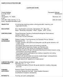 Your career objective should say: Free 6 Teacher Resume Objective Templates In Ms Word Pdf