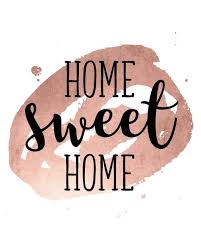 Printable Wall Art Home Sweet Home Print Rose Gold Foil Rose Gold Foil Print Printable Wall Art Wall Prints