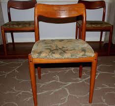 Vintage Mid Century Danish Modern Teak Moller Style Dining Side Chair Wood Inlay By D Scan Furniture 239 00 Via Side Chairs Dining Teak Chairs Chair Design